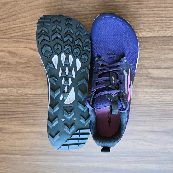 Altra Lone Peak 7, Women's 9.5, Dark Purple - Picture 12 of 14